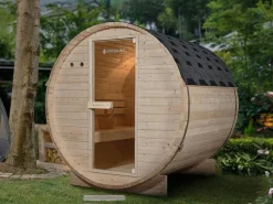 Juskys Spa-Artsauna Spitzbergen Außensauna - 6000 Watt