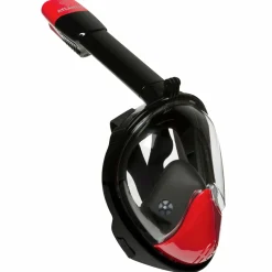 Atlantis Schnorcheln & Tauchen-2.0 Schwarz S/M Erwachsene Schnorchelmaske - Red