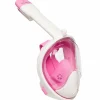 Atlantis 2.0 Weiß S/M Erwachsene Schnorchelmaske - Pink< Schnorcheln & Tauchen