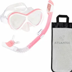 Atlantis Abaco Kinder Schnorchel-Set - Pink< Schnorcheln & Tauchen