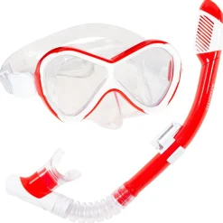 Atlantis Abaco Kinder Schnorchel-Set - Red< Schnorcheln & Tauchen