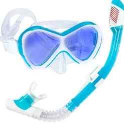 Atlantis Schnorcheln & Tauchen-Abaco Kinder Schnorchel-Set - Light Blue
