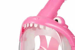 Atlantis Schnorcheln & Tauchen-Crocodile Kinder Schnorchelmaske - Pink