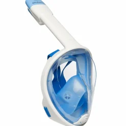 Atlantis Schnorcheln & Tauchen^Full Face Mask S/M Senior Schnorchelmaske - White/Blue