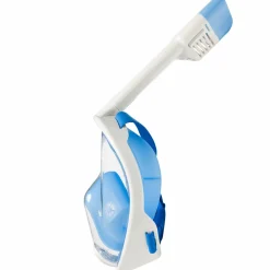 Atlantis Schnorcheln & Tauchen^Full Face Mask S/M Senior Schnorchelmaske - White/Blue