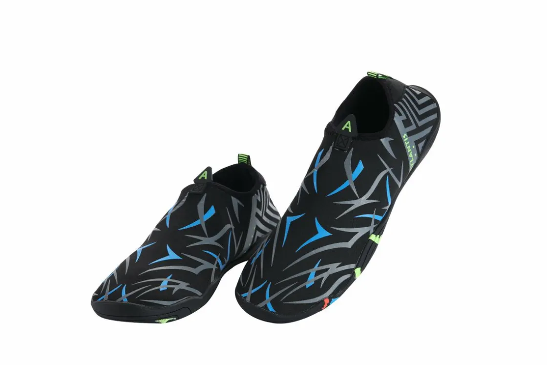 Atlantis Wasserschuhe-Happy Feet Black/Blue Wasserschuhe