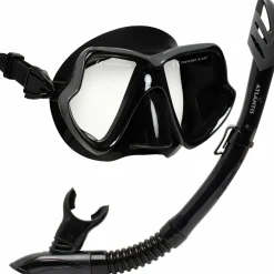 Atlantis Java Erwachsene Schnorchel-Set - Black< Schnorcheln & Tauchen