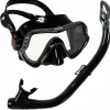 Atlantis Schnorcheln & Tauchen-Samana Pro Erwachsene Schnorchel-Set - Black