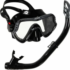Atlantis Schnorcheln & Tauchen-Samana Pro Erwachsene Schnorchel-Set - Black