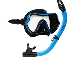 Atlantis Schnorcheln & Tauchen^Samana Pro Erwachsene Schnorchel-Set - Black/Blue