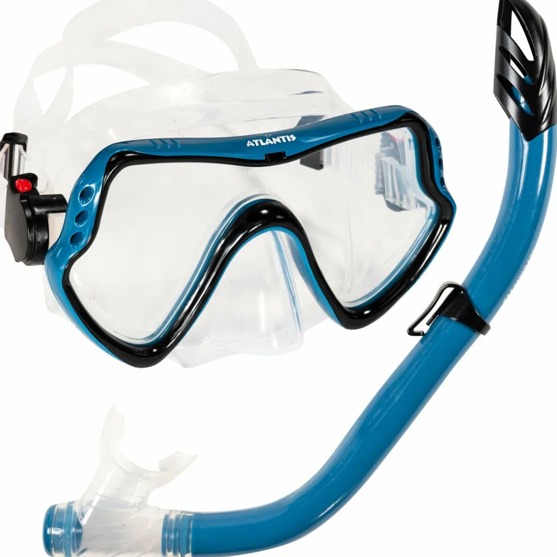 Atlantis Schnorcheln & Tauchen-Samana Pro Erwachsene Schnorchel-Set - Blue