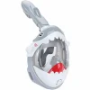 Atlantis Schnorcheln & Tauchen^Shark Kinder Schnorchelmaske - White