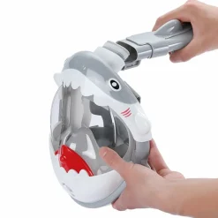 Atlantis Schnorcheln & Tauchen^Shark Kinder Schnorchelmaske - White