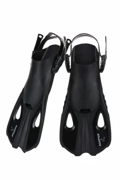Atlantis Snapper Erwachsene Flossen - Black< Schnorcheln & Tauchen