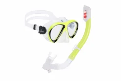 Atlantis Waikiki Kinder Schnorchel-Set - Yellow< Schnorcheln & Tauchen