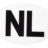 Markenlos Verkehrssicherheit-Aufkleber NL weiß