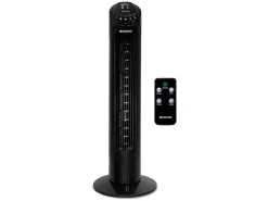 Auronic Ventilatoren-74 cm Turmventilator - Black