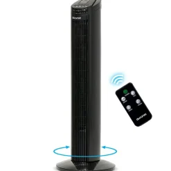 Auronic Ventilatoren-74 cm Turmventilator - Black