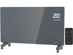 Auronic Elektroheizungen|Elektroheizungen-2500 Watt Glasplattenheizung - Grey