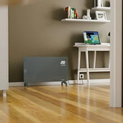 Auronic Elektroheizungen|Elektroheizungen-2500 Watt Glasplattenheizung - Grey