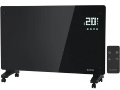 Auronic Elektroheizungen|Elektroheizungen-2000 Watt Glasplattenheizung - Black