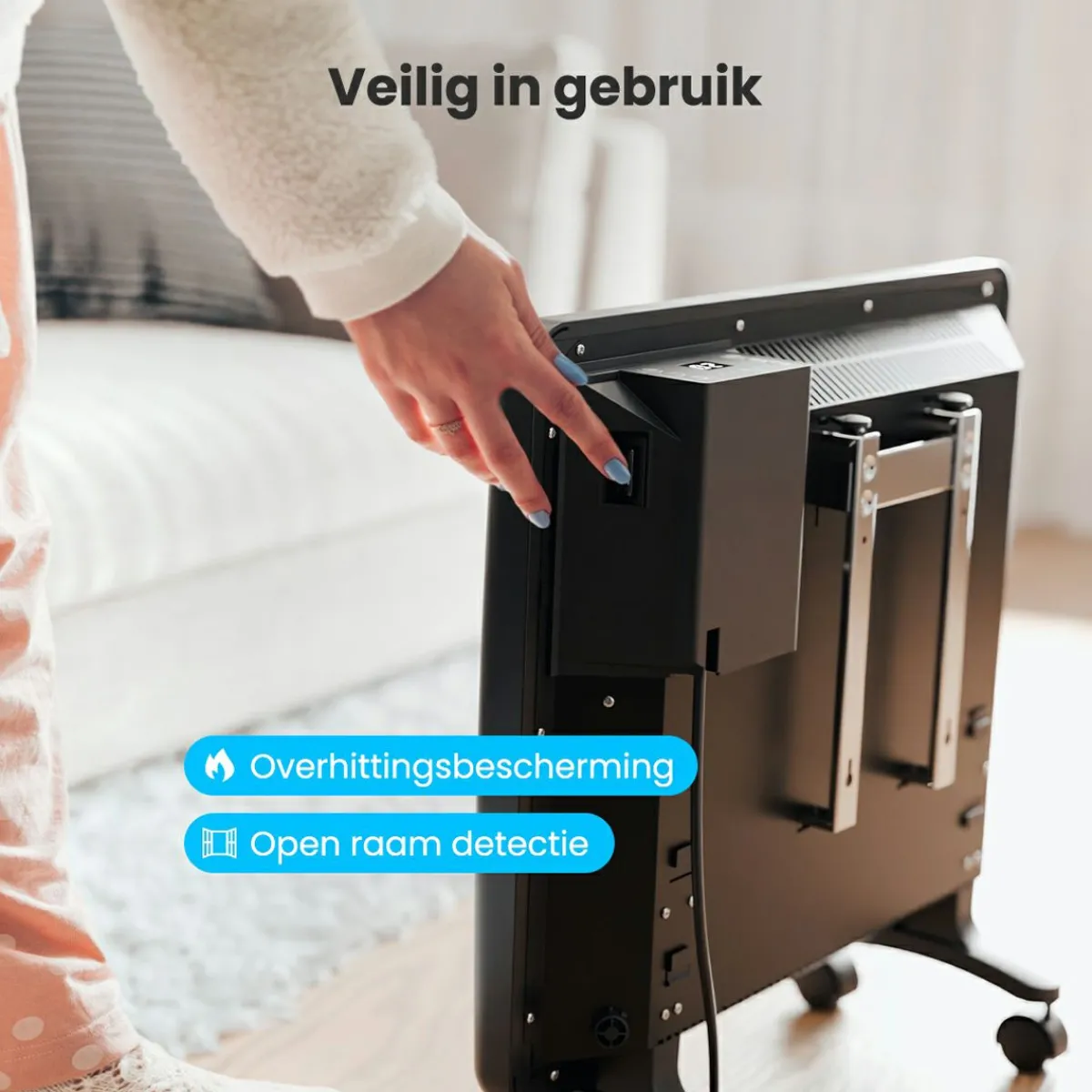 Auronic 1000 Watt Konvektorheizung - Black< Elektroheizungen|Elektroheizungen