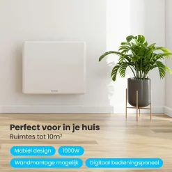 Auronic 1000 Watt Konvektorheizung - White< Elektroheizungen|Elektroheizungen