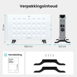 Auronic 2000 Watt Konvektorheizung - White< Elektroheizungen|Elektroheizungen