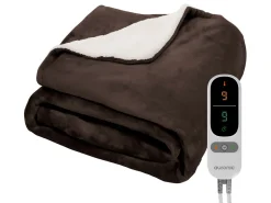 Auronic Heizdecken^180 x 130 cm Elektrische Decke - Brown