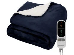 Auronic Heizdecken-180 x 130 cm Elektrische Decke - Blue