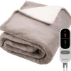Auronic 200 x 180 cm Elektrische Decke - Taupe< Heizdecken