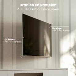 Auronic Dreh- und Neigbare TV Halterung - 13-42 Zoll< Fernseher