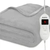 Auronic 1-Personen Elektrische Decke - Light Grey< Heizdecken