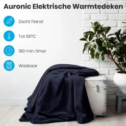 Auronic Heizdecken^1-Personen Elektrische Decke - Night Blue