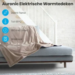 Auronic Heizdecken^1-Personen Elektrische Decke - Night Blue