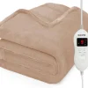 Auronic Heizdecken^2-Personen Elektrische Decke - Light Brown