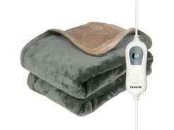 Auronic 2-Personen Elektrische Decke - Grey< Heizdecken