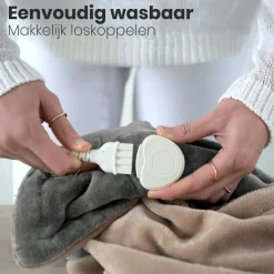 Auronic 2-Personen Elektrische Decke - Grey< Heizdecken