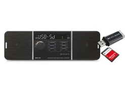 Caliber Radios^Autoradio mit USB,SD eingebauten Lautsprechern (RMD213)