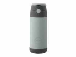 Markenlos Thermosflaschen^AYA&IDA 350 ml Kinder Thermosflasche mit Strohhalm - Mint Green