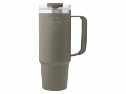 Markenlos Thermosflaschen-AYA&IDA 885 ml Thermobecher mit Strohhalm - Driftwood