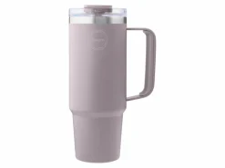 Markenlos AYA&IDA 885 ml Thermobecher mit Strohhalm - Lavendel< Thermosflaschen