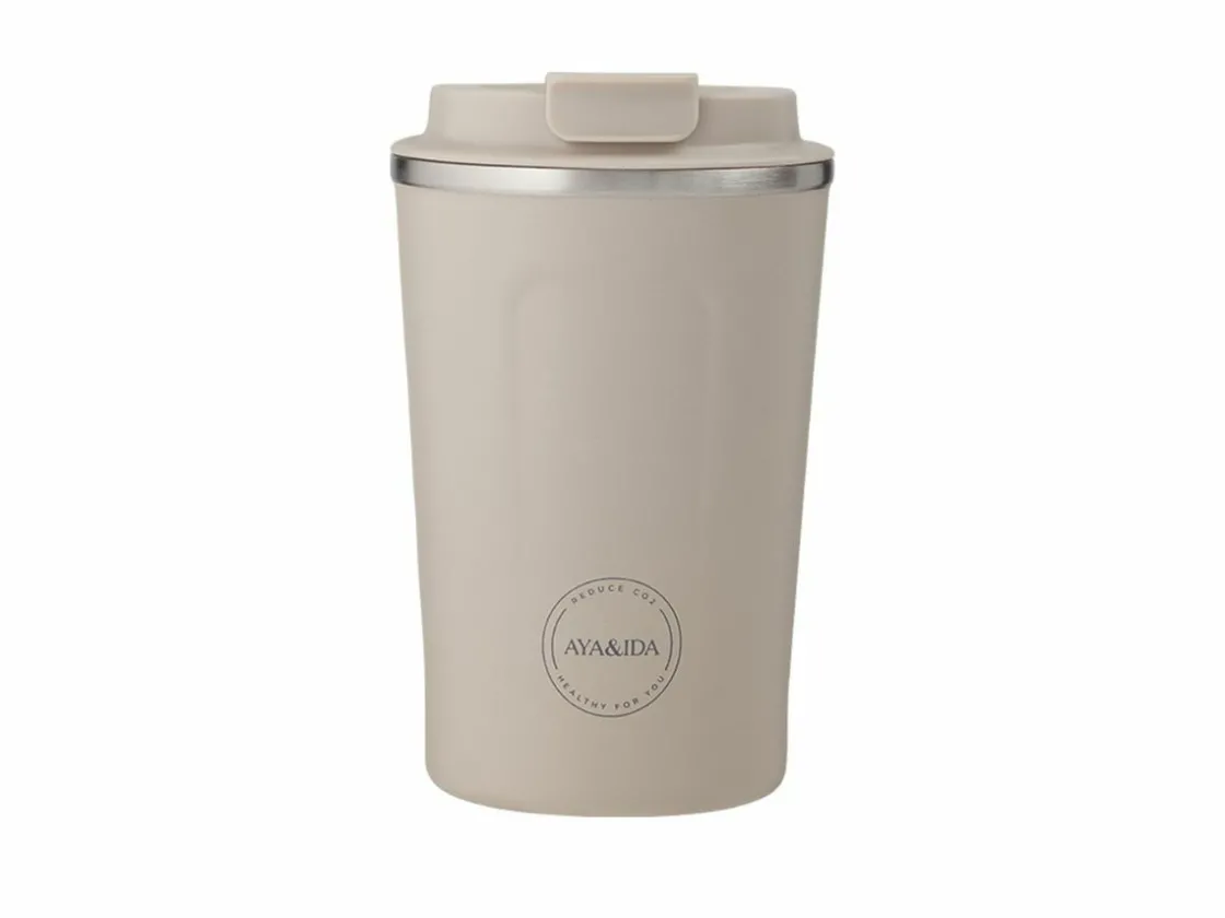 Markenlos Thermosflaschen^AYA&IDA CUP2GO 380 ml Thermobecher - Cream