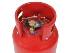 Badé Lpg Flaschen-27 Liter Stahl LPG-Tank mit Kniekupplung