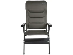 Bardani Bernardo XL 3D Comfort Klappstuhl - Platina Grey< Campingstühle Mit Verstellbarer Rückenlehne|Klappstühle