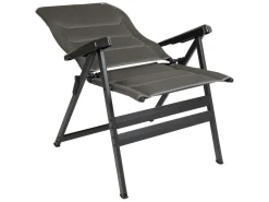 Bardani Bernardo XL 3D Comfort Klappstuhl - Platina Grey< Campingstühle Mit Verstellbarer Rückenlehne|Klappstühle