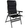 Bardani Campingstühle Mit Verstellbarer Rückenlehne|Klappstühle^Bernardo XL 3D Comfort Klappstuhl - Zebra Black
