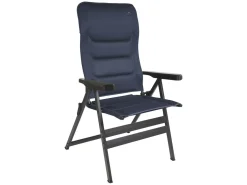 Bardani Campingstühle Mit Verstellbarer Rückenlehne|Klappstühle-Bernardo XL 3D Comfort Klappstuhl - Moonlight Blue
