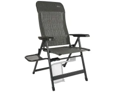 Bardani Domenica Plus Klappstuhl - Urban Grey< Campingstühle Mit Verstellbarer Rückenlehne|Klappstühle