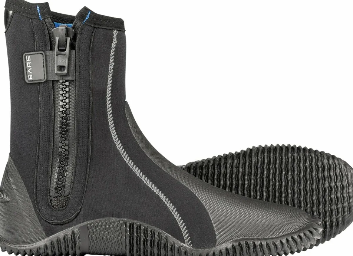 Markenlos Bare 5mm S-Flex Boots Wasserschuhe - Black< Wasserschuhe